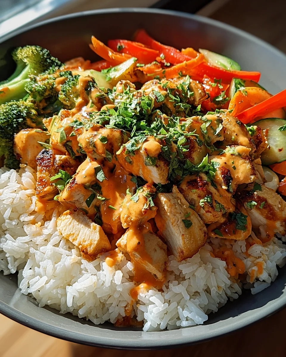Bang Bang Chicken Bowl Bang