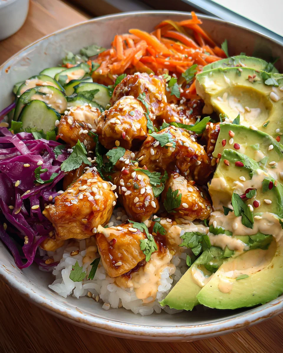 Bang Bang Chicken Bowl Bang