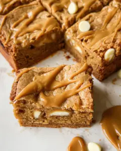 Biscoff Blondies