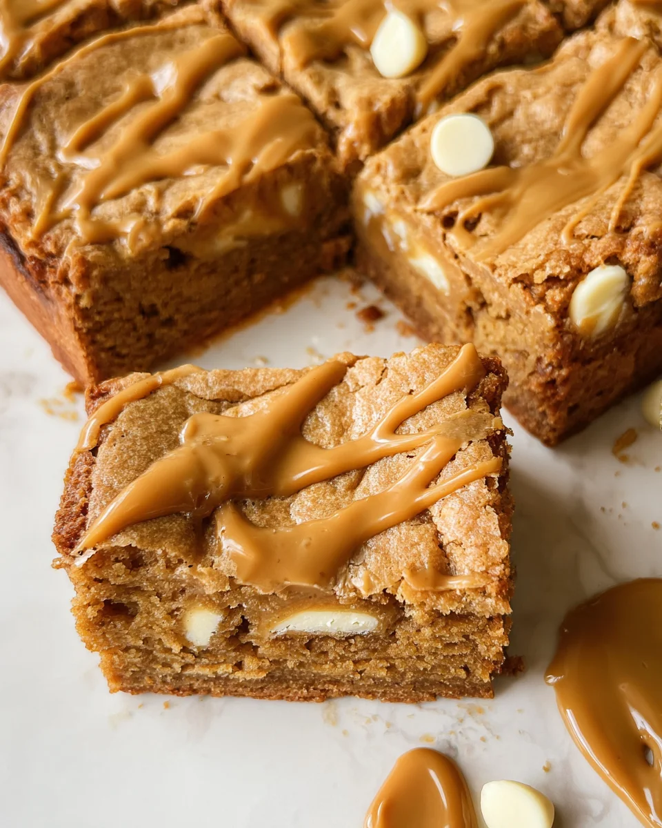 Biscoff Blondies Biscoff Blondies