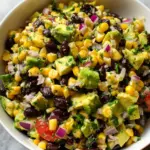 Black Bean Corn Avocado Salad Black Bean Corn Avocado Salad