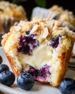 Blueberry Cream Cheese Muffins