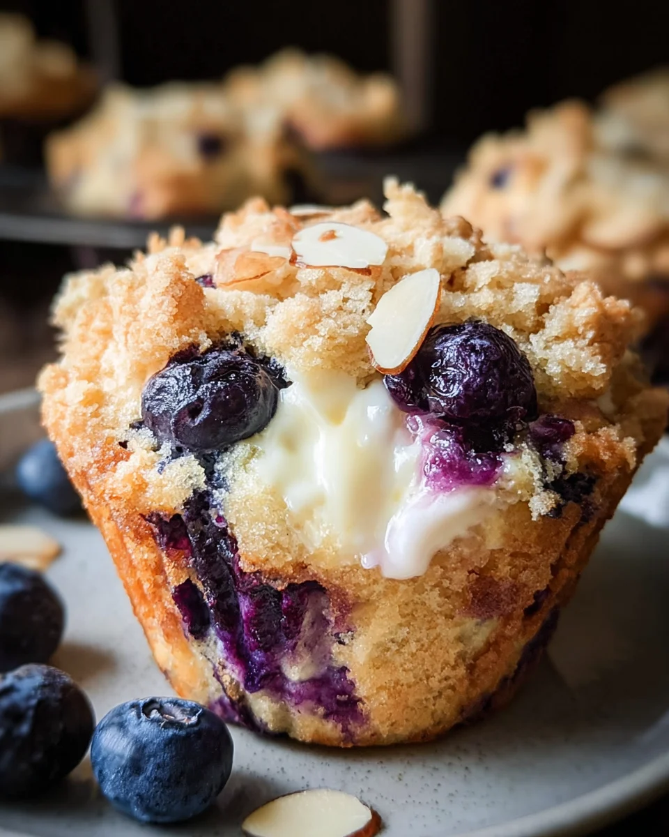Blueberry Cream Cheese Muffins Blueberry