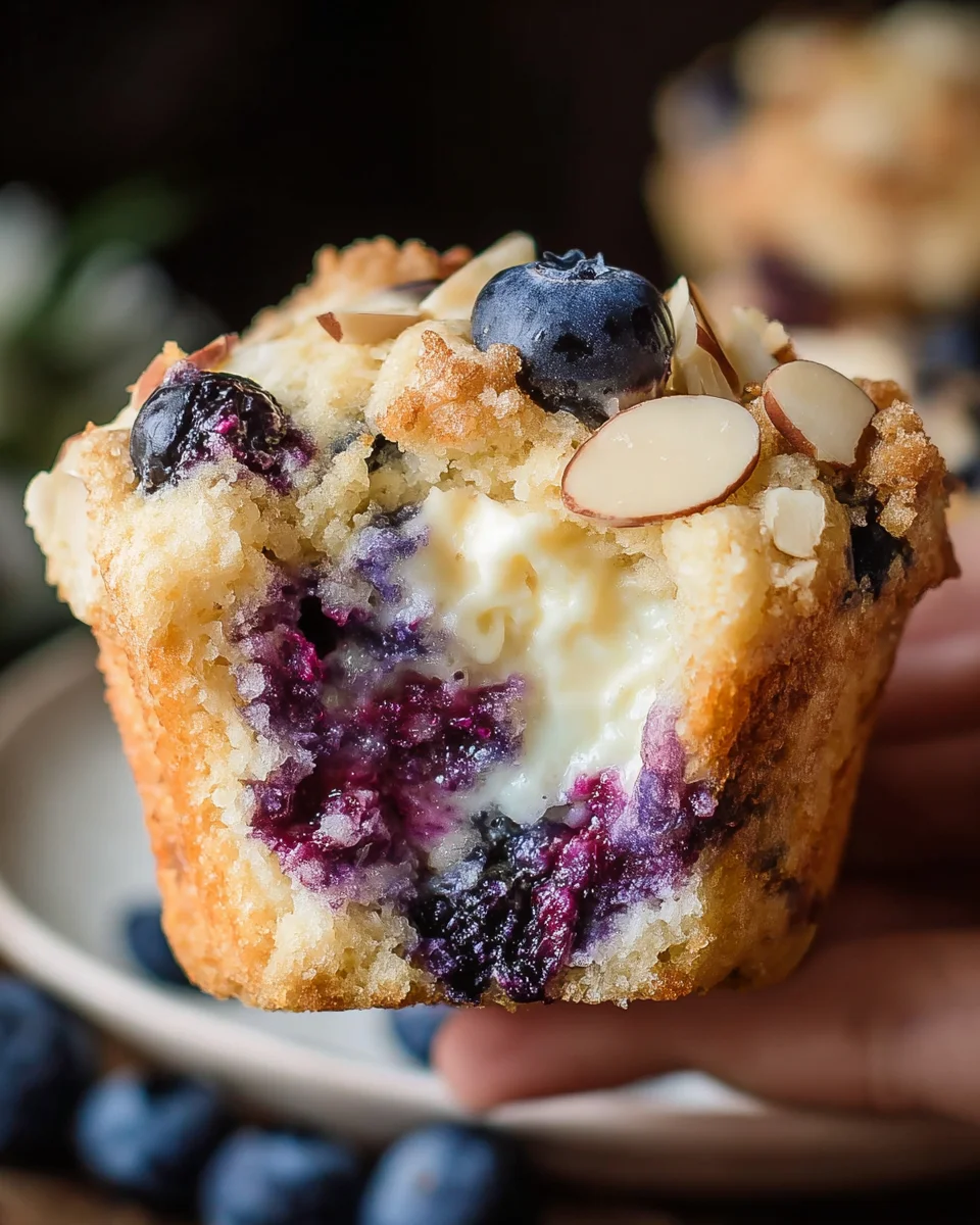 Blueberry Cream Cheese Muffins Blueberry