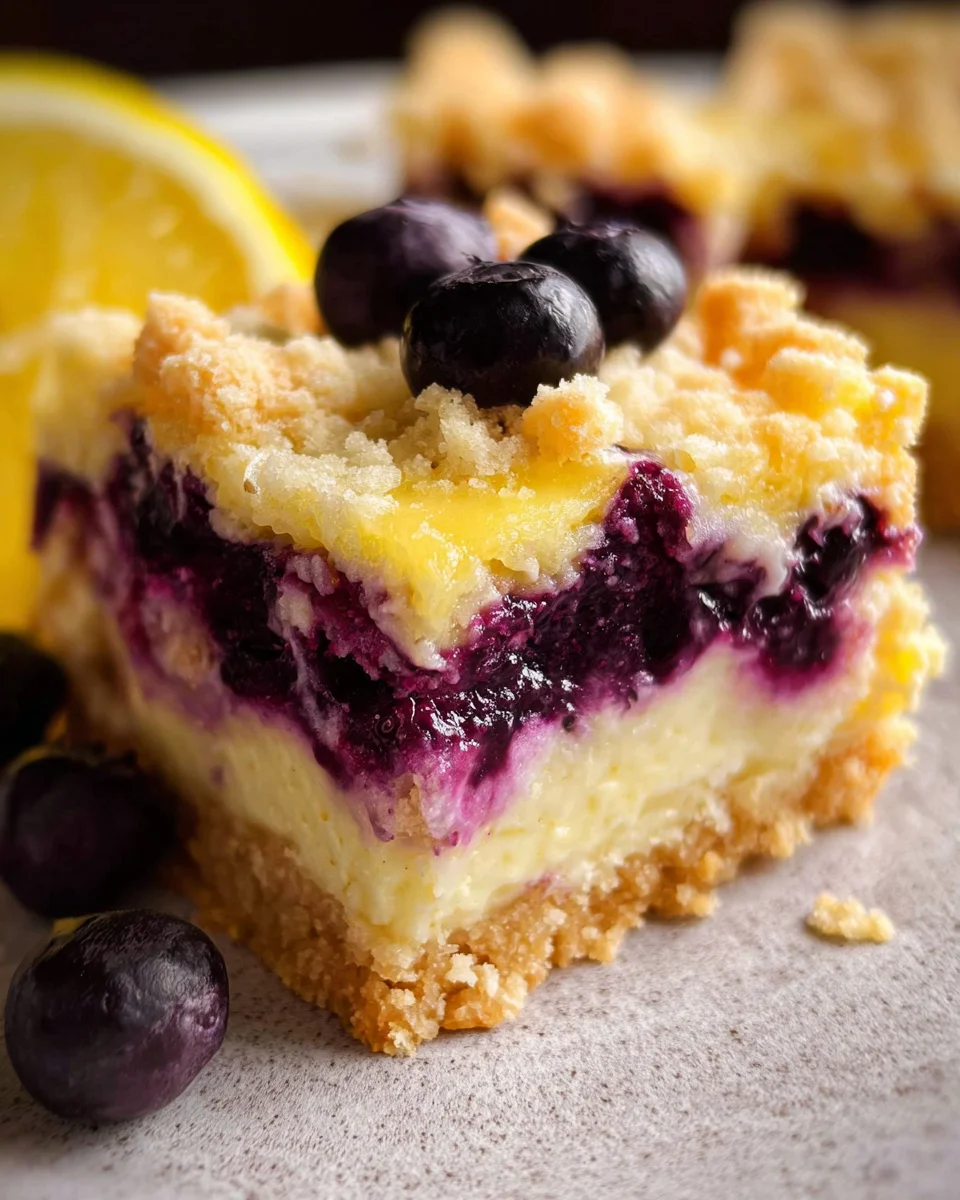 Blueberry Lemon Pie Bars 27 Blueberry Lemon Pie Bars