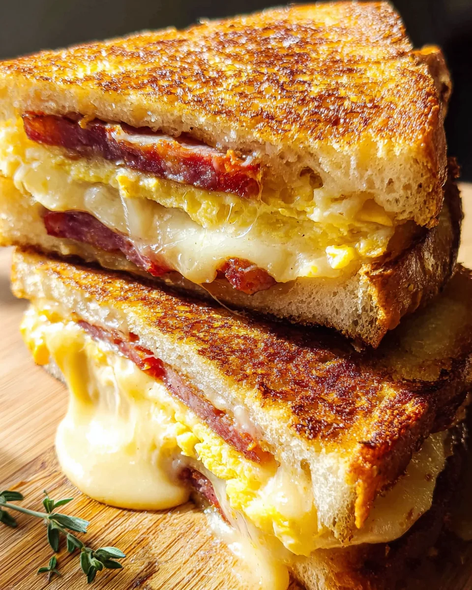 Breakfast Grilled Cheese 16 Breakfast