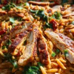 Cajun Chicken Orzo Cajun Chicken Orzo