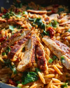 Cajun Chicken Orzo
