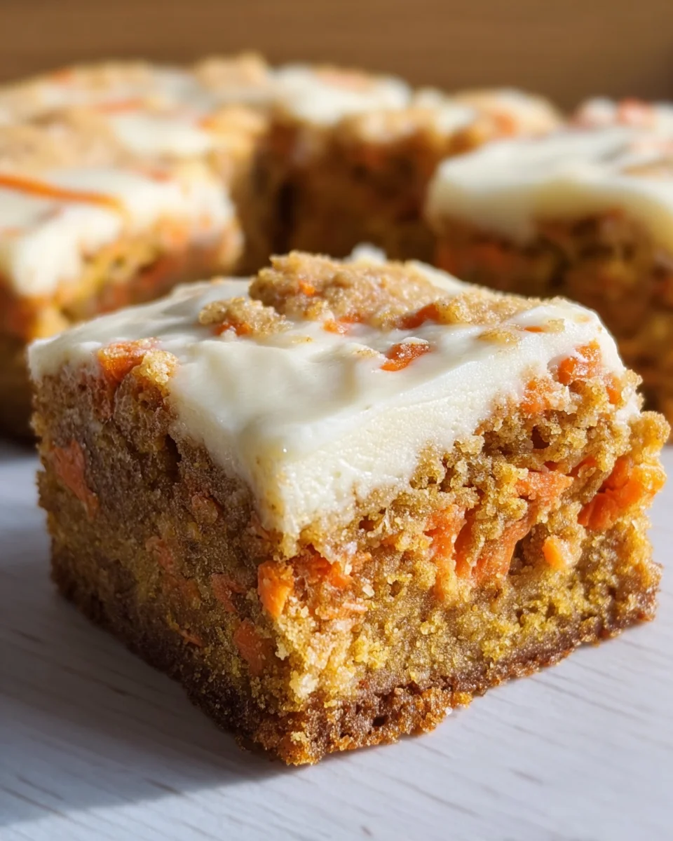 Carrot Cake Bars 26 Carrot