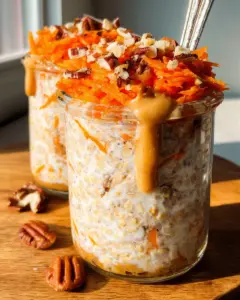 Carrot Cake Overnight Oats