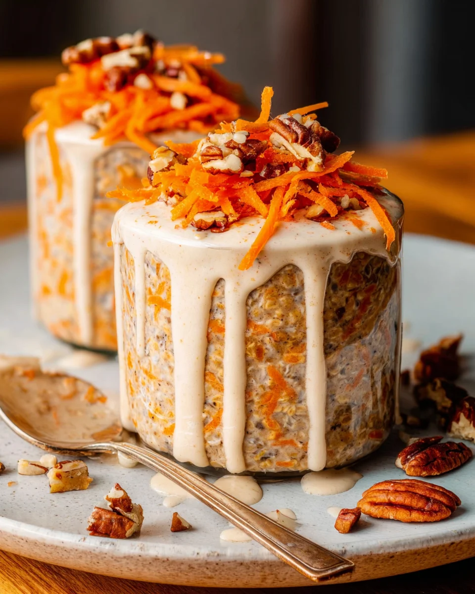 Carrot Cake Overnight Oats Carrot