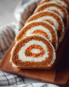 Carrot Cake Roll