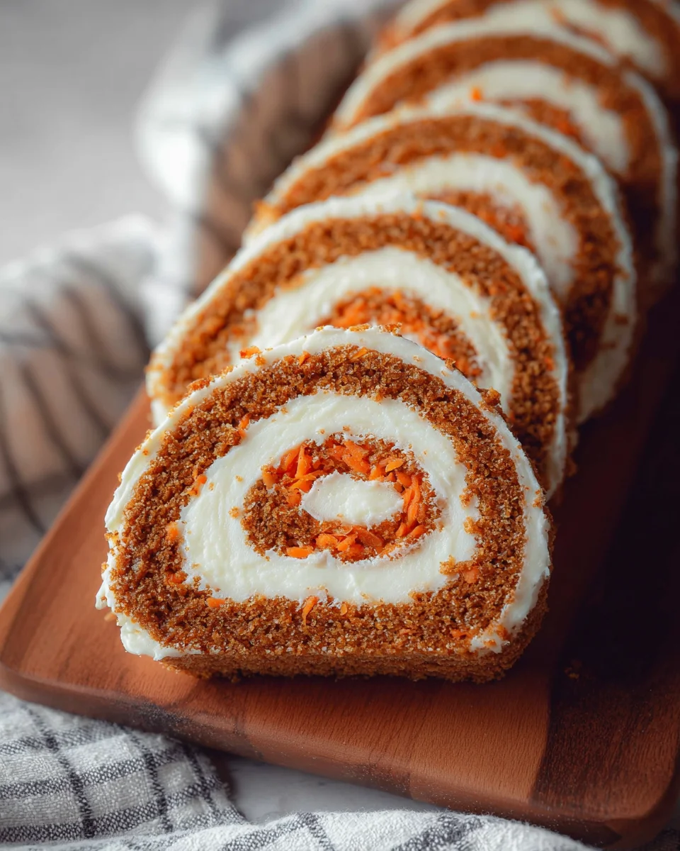 Carrot Cake Roll Carrot Cake Roll