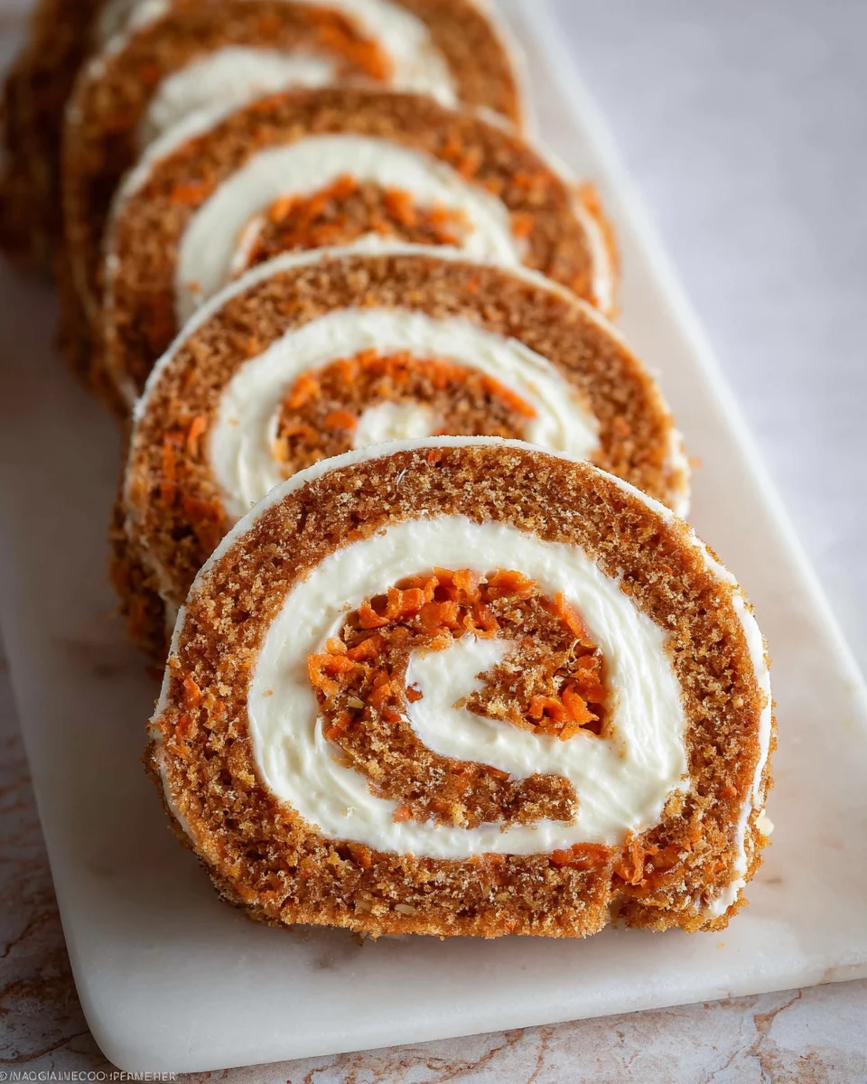 Carrot Cake Roll Carrot