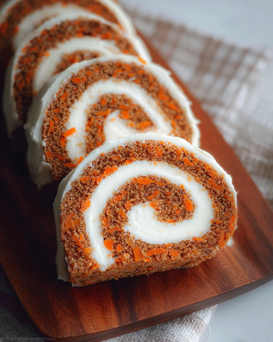 Carrot Cake Roll Carrot
