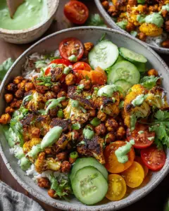 Cauliflower Shawarma Bowls