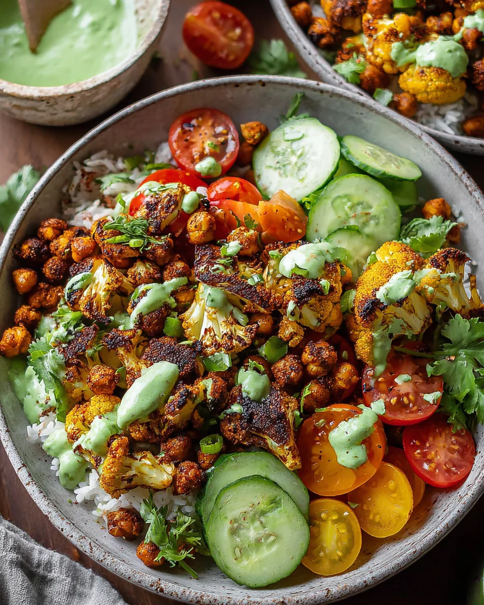 Cauliflower Shawarma Bowls Cauliflower Shawarma Bowls