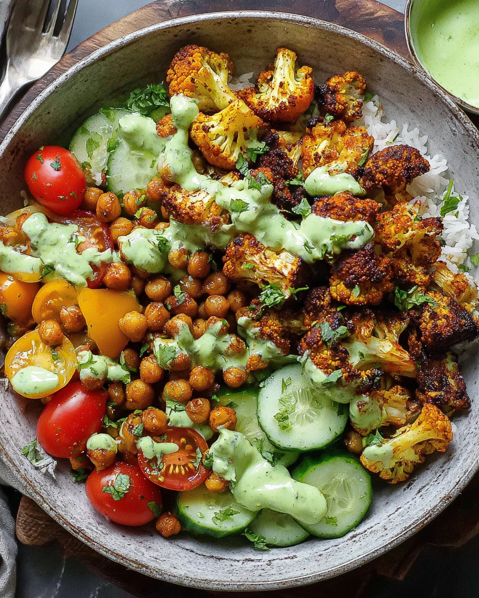 Cauliflower Shawarma Bowls Cauliflower