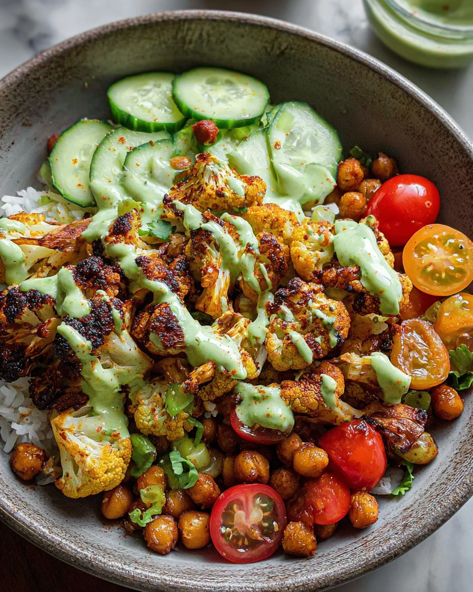 Cauliflower Shawarma Bowls Cauliflower