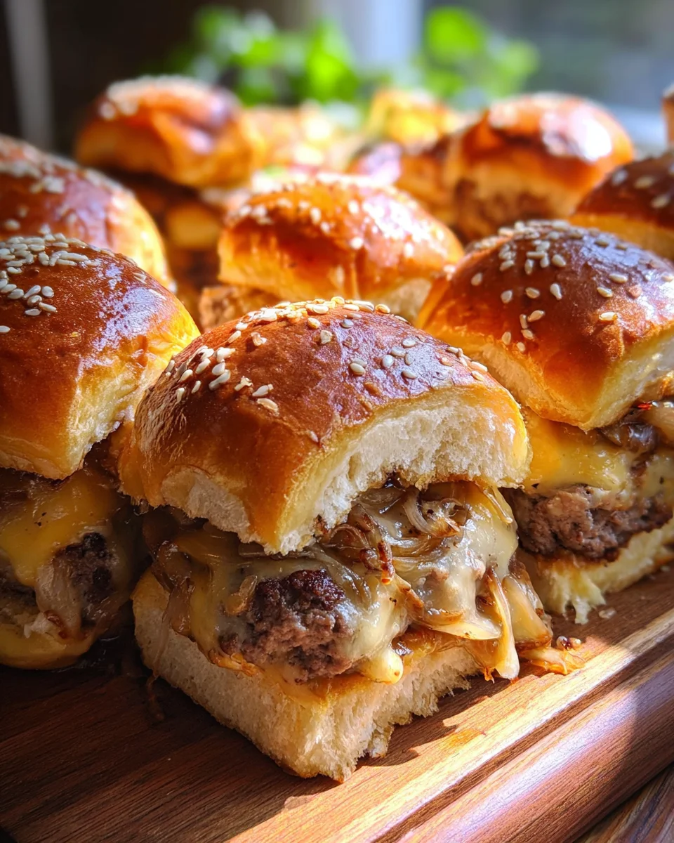 Cheeseburger Sliders 22 Cheeseburger