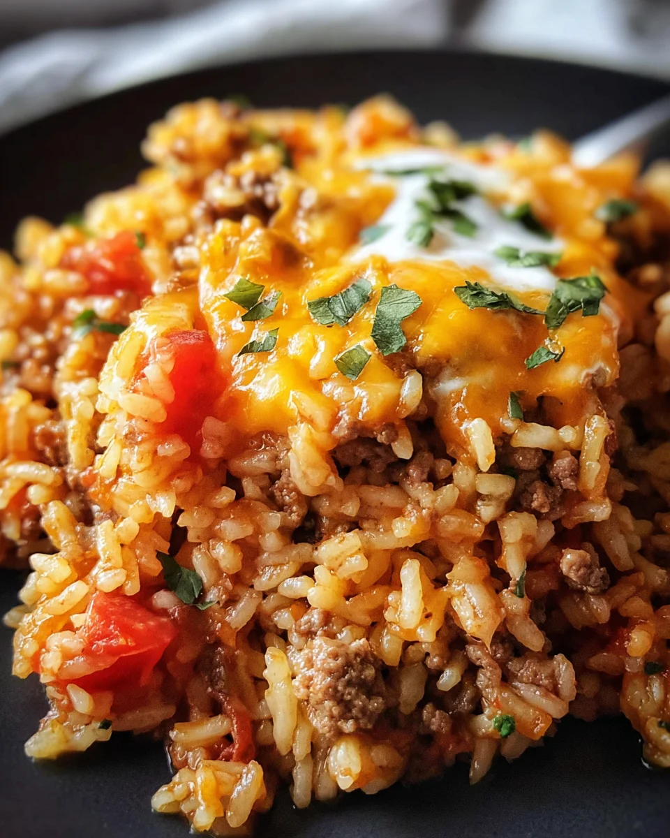 Cheesy Taco Rice Recipe 22 Cheesy