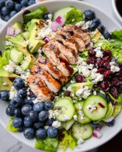 Chicken Blueberry Feta Salad