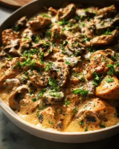 Chicken Stroganoff