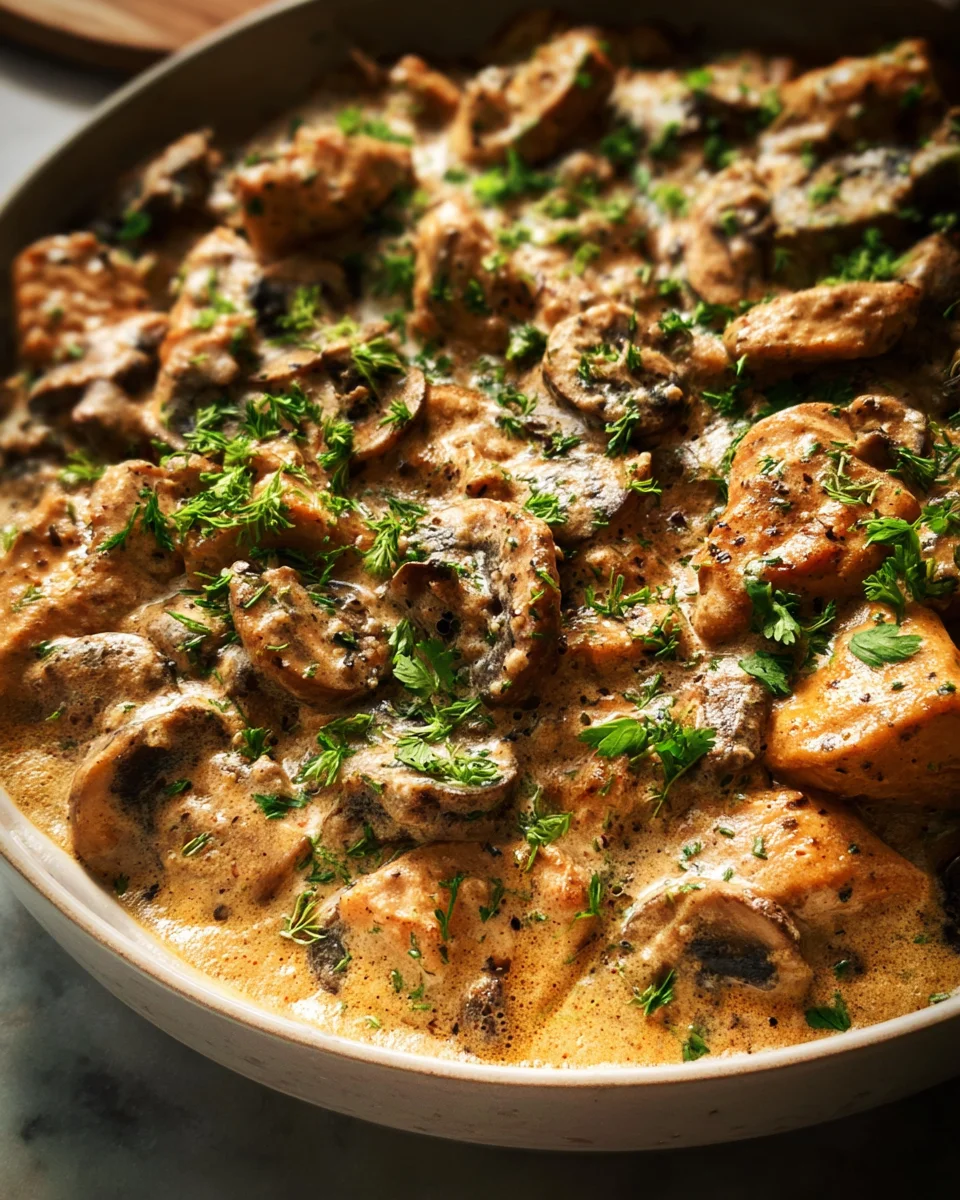 Chicken Stroganoff Chicken Stroganoff