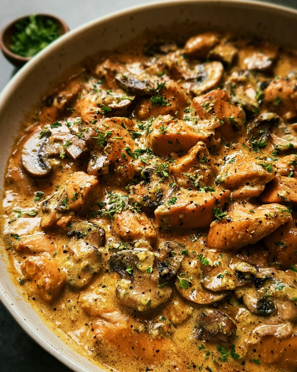 Chicken Stroganoff Chicken