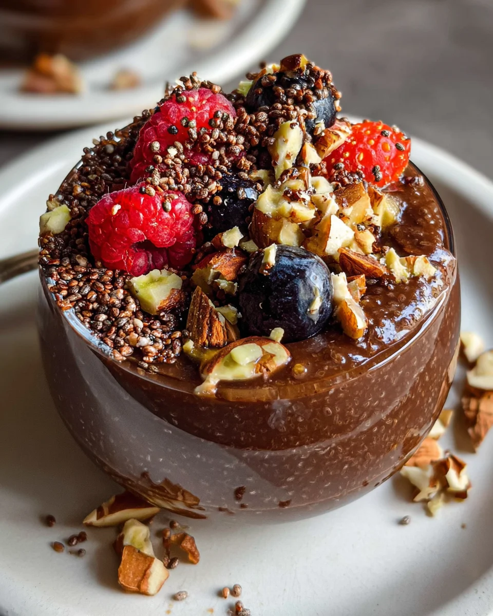 Chocolate Chia Pudding 16 Chocolate Chia Pudding