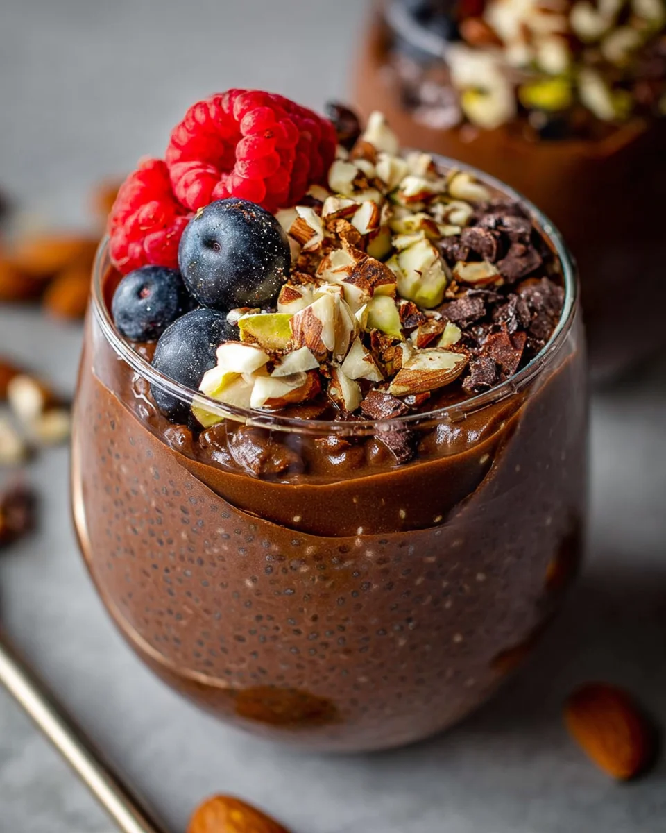 Chocolate Chia Pudding 17 Chocolate