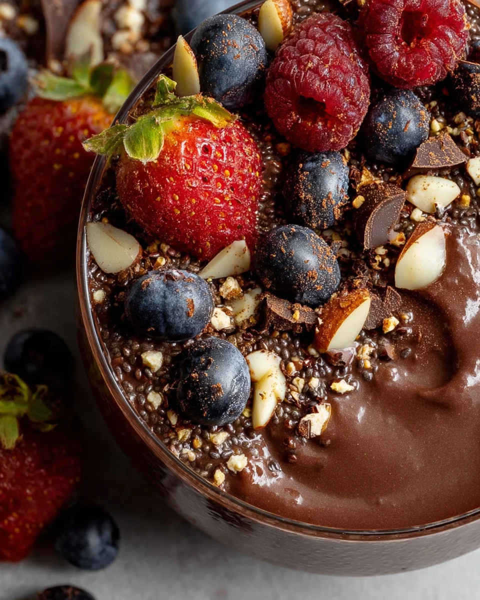 Chocolate Chia Pudding 18 Chocolate