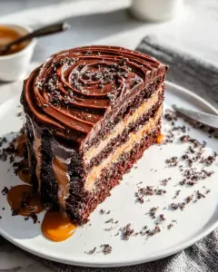 Chocolate Dulce de Leche Cake