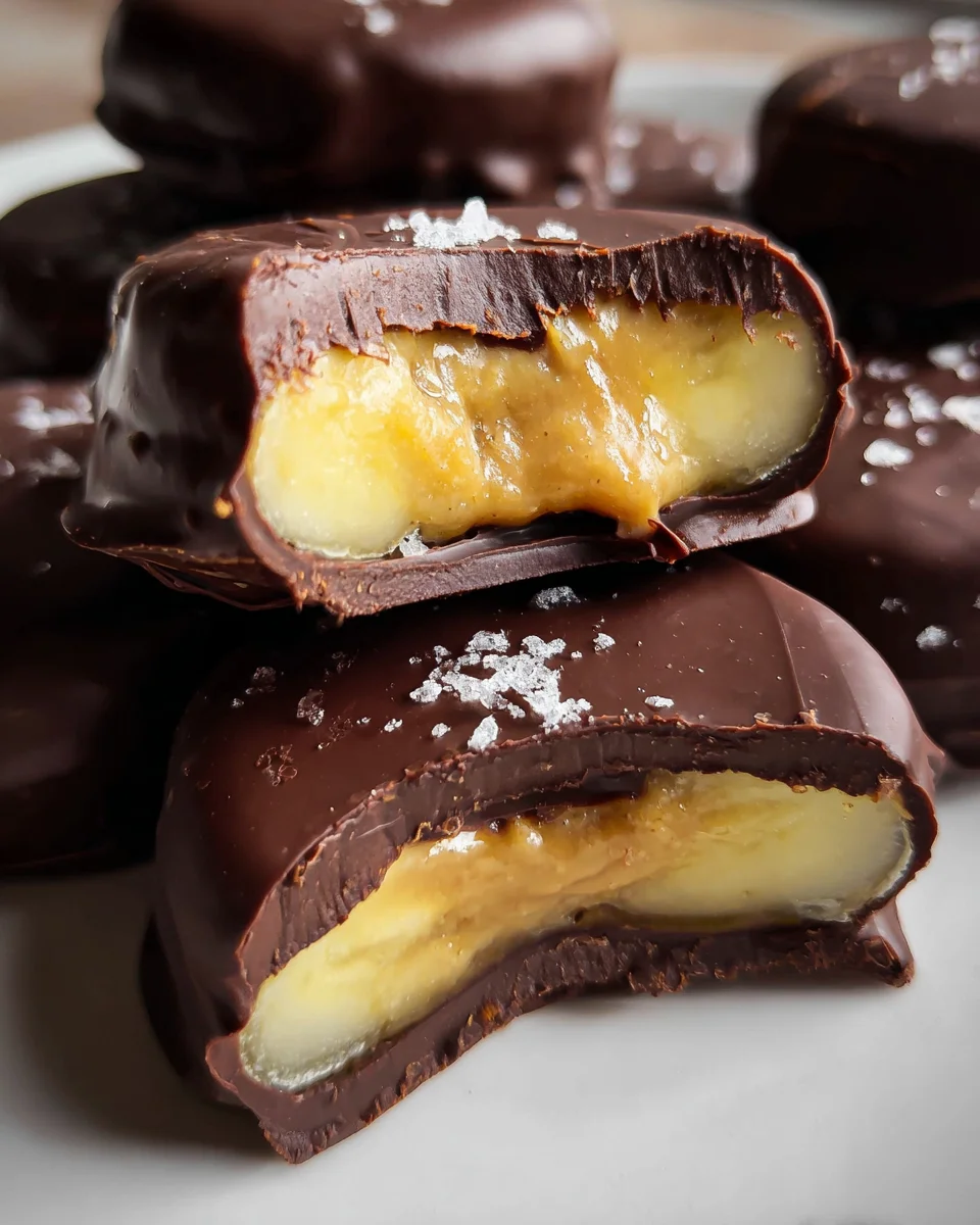 Chocolate Peanut Butter Banana Bites
