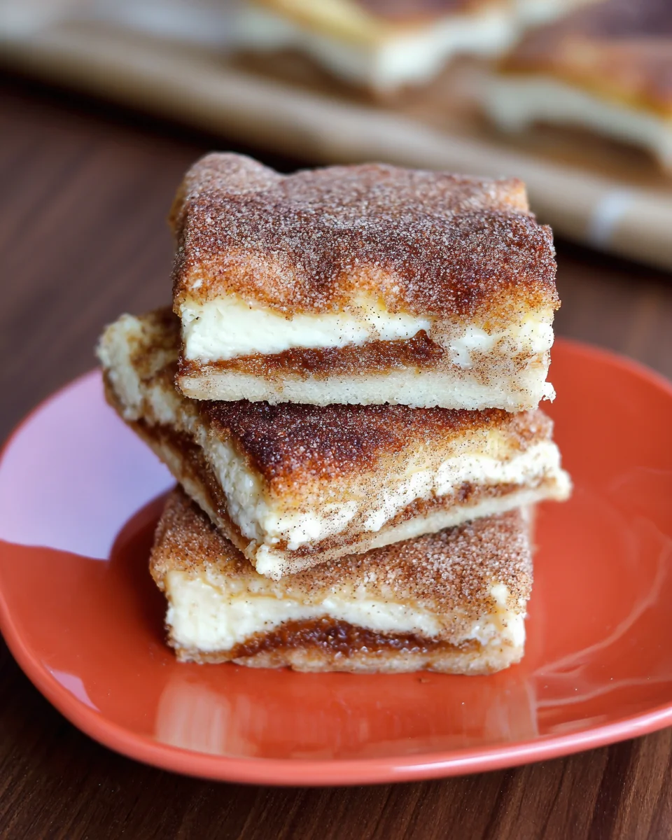 Churro Cheesecake Bars Churro