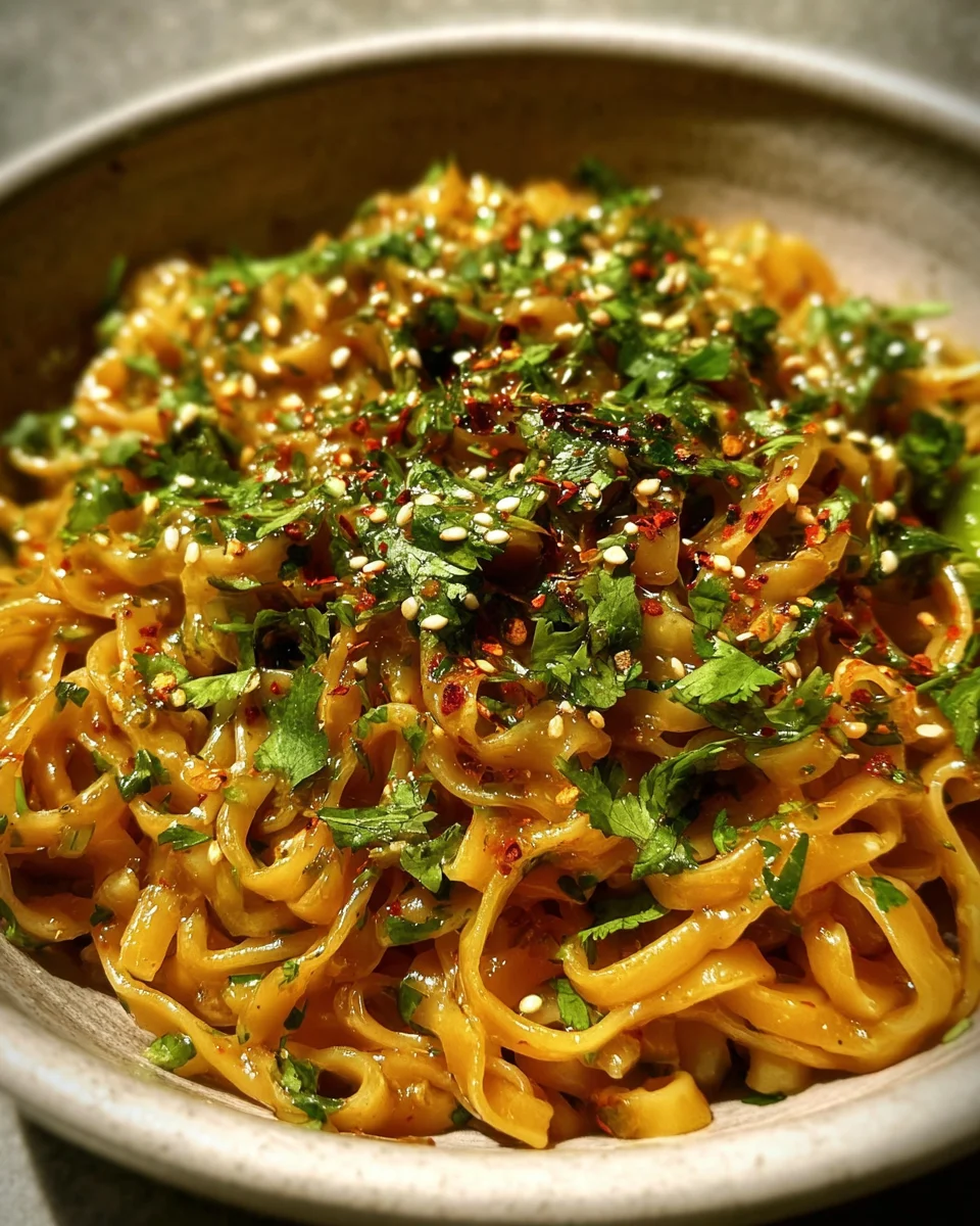 Cilantro Lime Noodles
