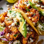Cilantro Lime Shrimp Tacos with Creamy Slaw Cilantro Lime Shrimp Tacos with Creamy Slaw