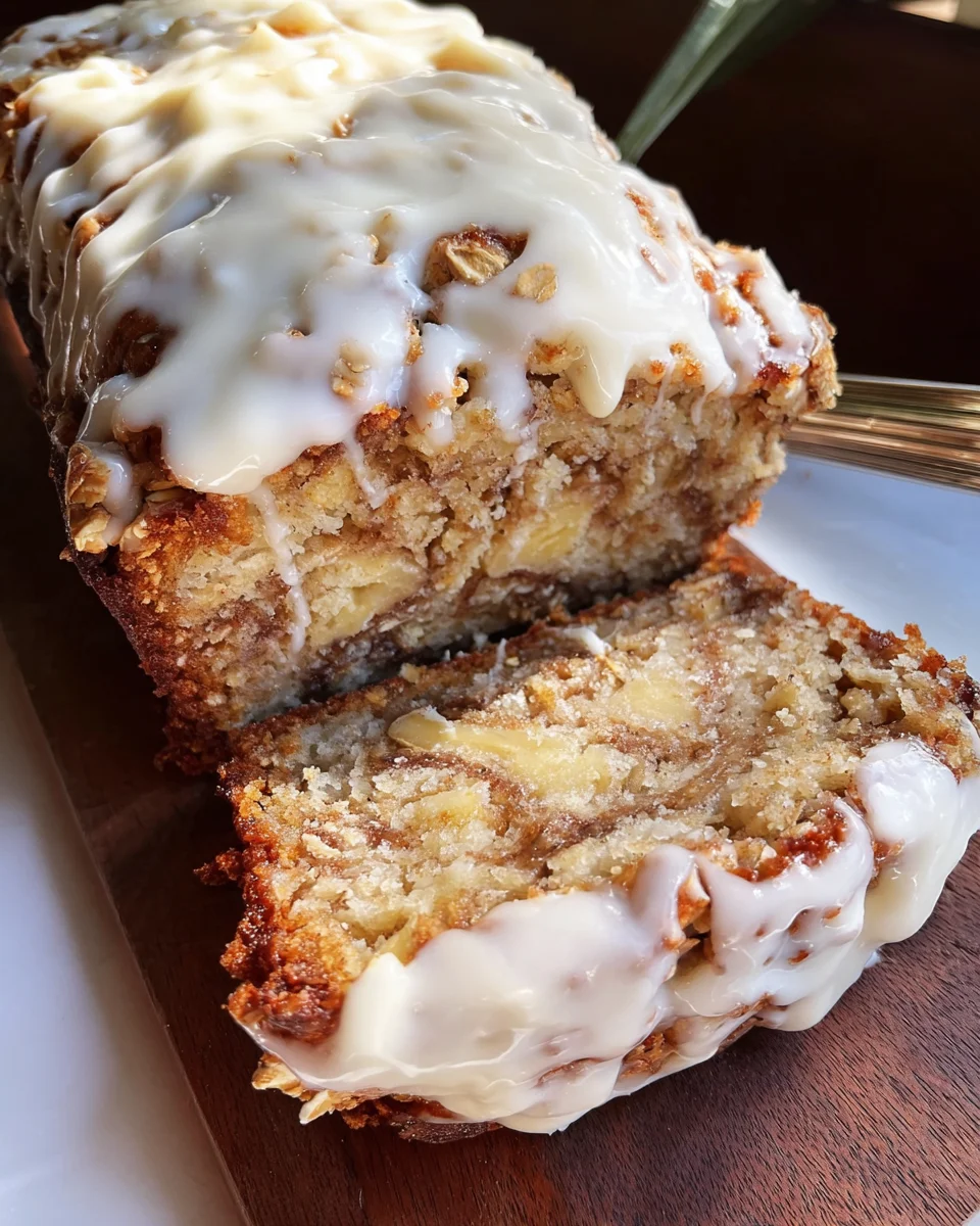 Cinnamon Roll Banana Bread Cinnamon