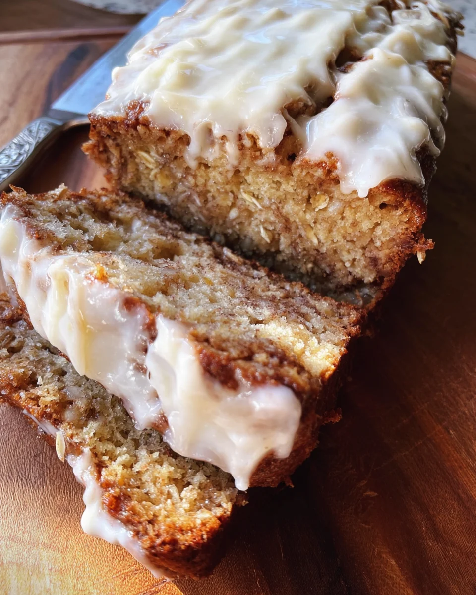 Cinnamon Roll Banana Bread Cinnamon
