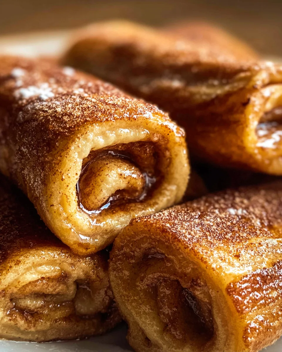 Cinnamon Roll French Toast Roll-Ups Cinnamon