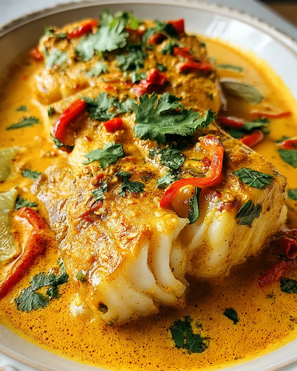 Coconut Curry Baked Cod 18 Coconut Curry Baked Cod