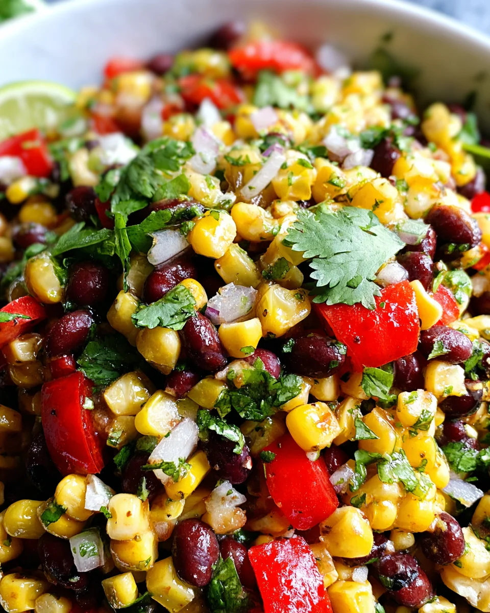Corn and Black Bean Salad 17 Corn and Black Bean Salad