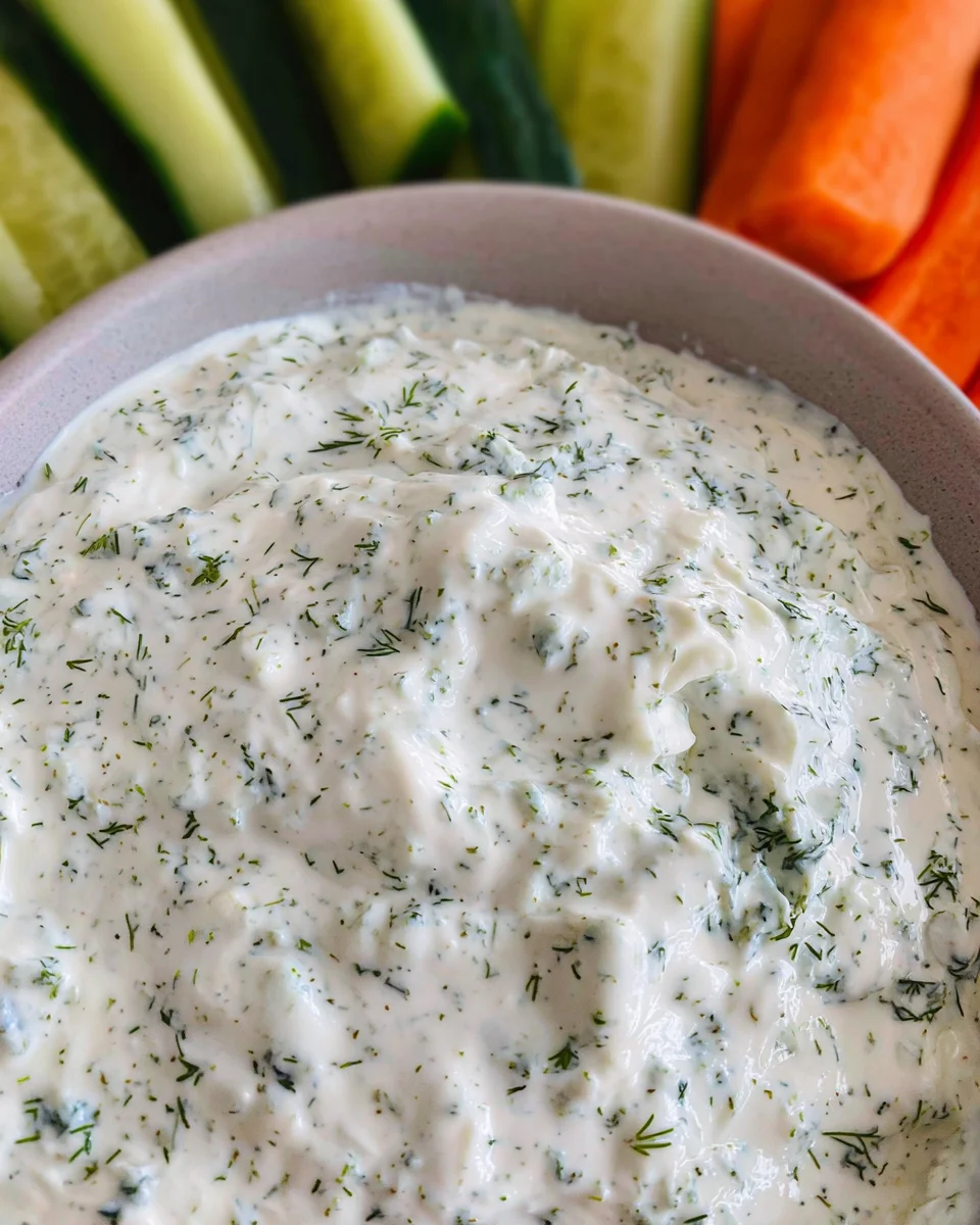 Cottage Cheese Ranch Dip Recipe