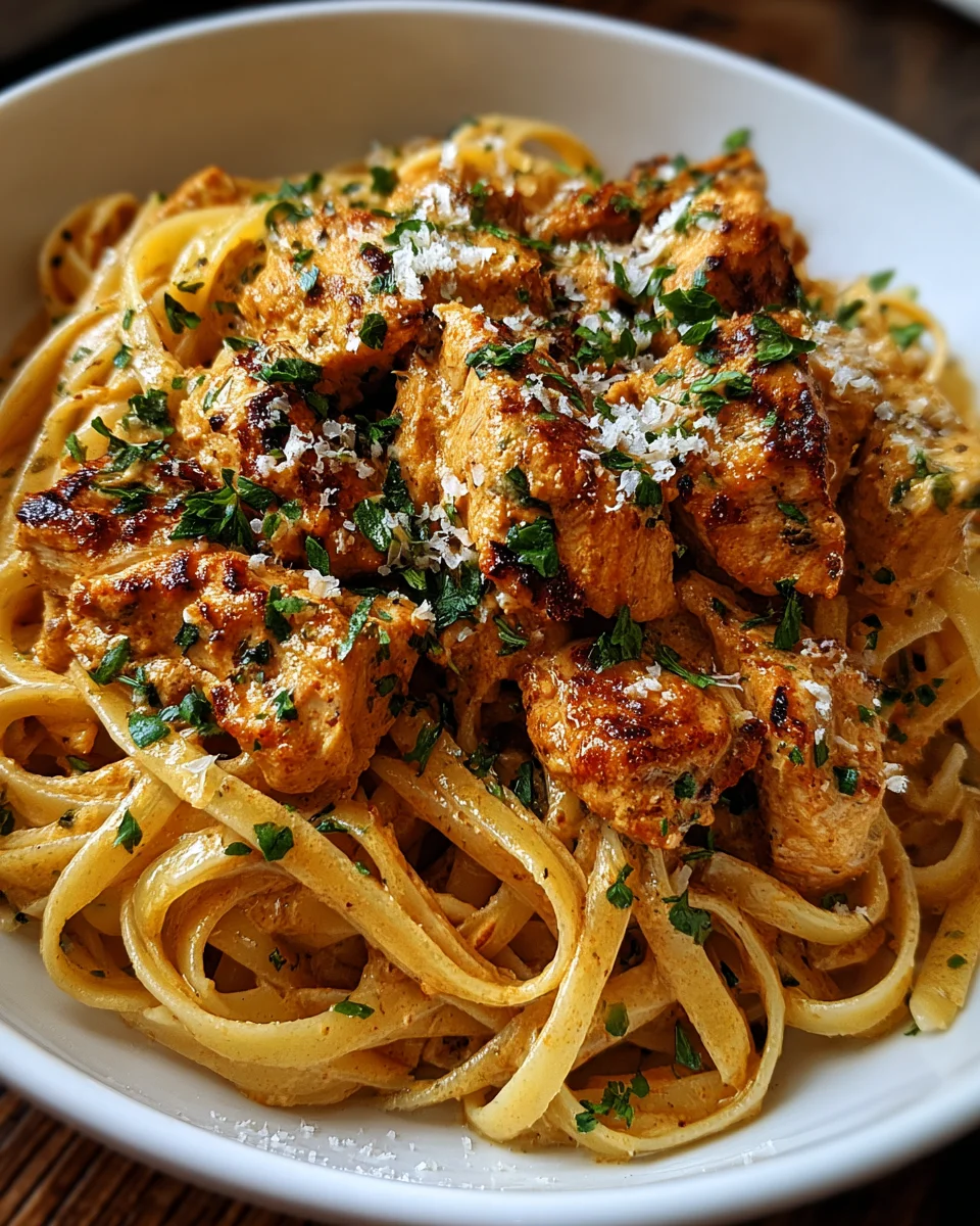 Cowboy Butter Chicken Linguine