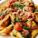 Creamy Chicken Pasta with Bacon