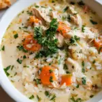 Creamy Chicken and Rice Soup