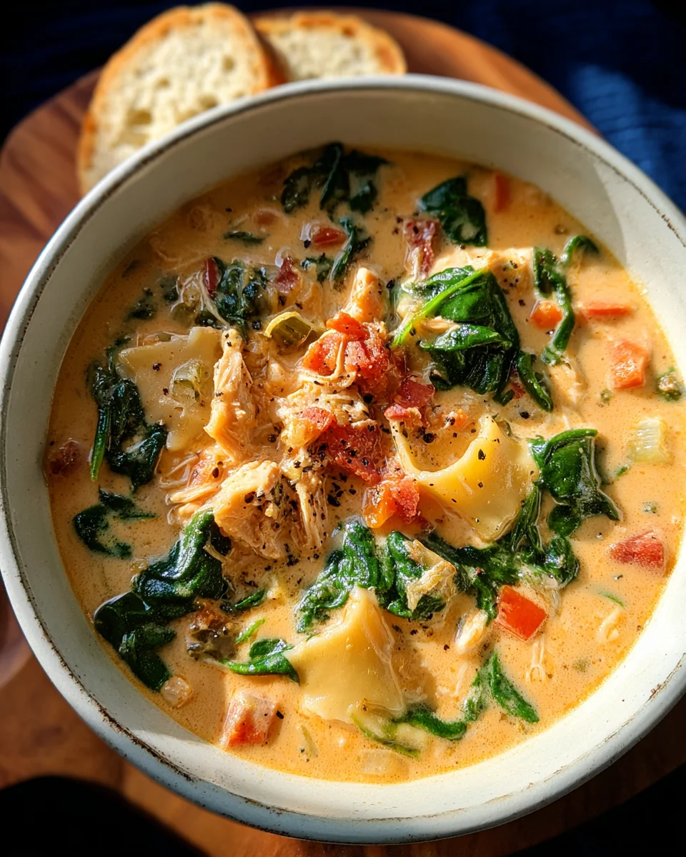 Creamy Tuscan Chicken Soup