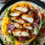 Crispy Chicken Bacon Ranch Wrap