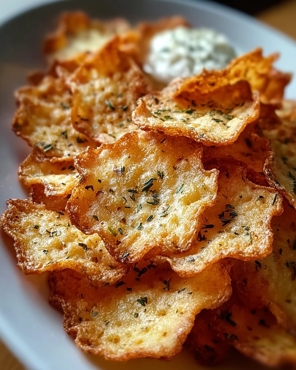 Crispy Cottage Cheese Chips 20 Crispy