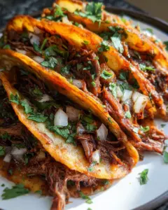 Crock Pot Birria Tacos